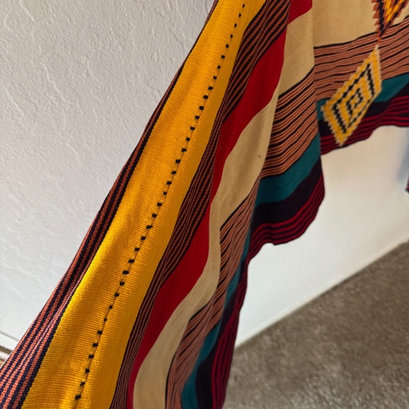 Handmade Pancho Top from Pacha Mama in Sayulita, Mexico - Picture 3 of 4